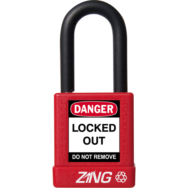 RecycLock Padlock with 1-3/4 in. Body and 1-1/2 in. Shackle, Keyed Alike